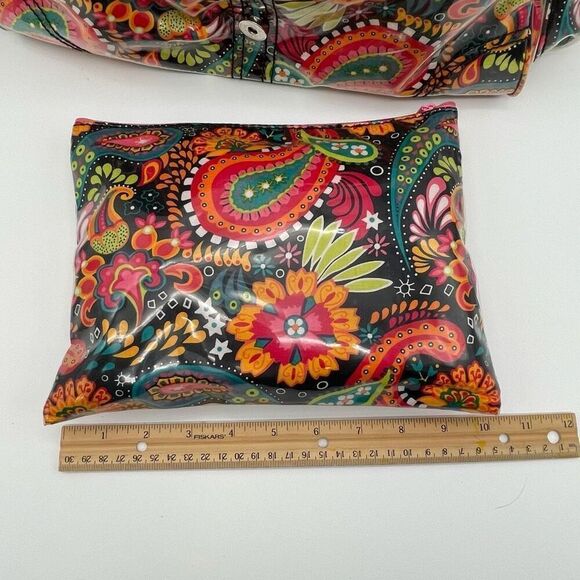 KALENCOM New Orleans Diaper Bag with Pouch One Size Multicolor Paisley Laminated - Picture 14 of 15